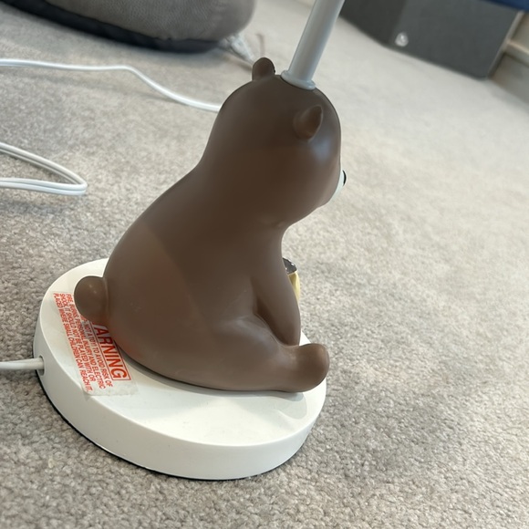 Bear and owl lamp - Picture 7 of 12